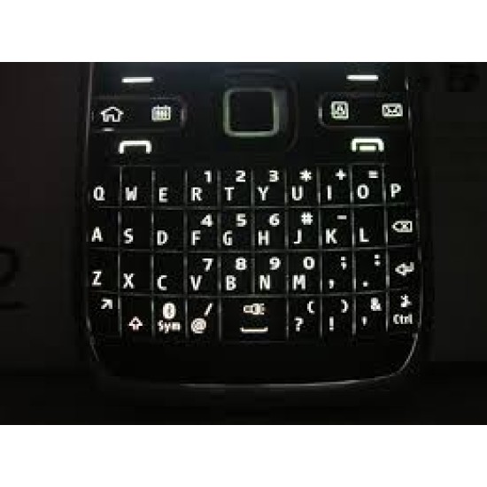 TECLADO NOKIA E72 PRETO 